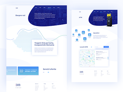 Bit Mahavi Cryptocurrency platform Landing Page clean design responsive design icons illustrator landing page multiple page photoshop presentation pricing website