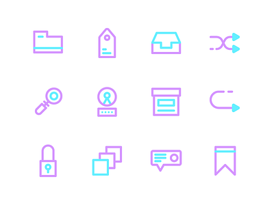 Mailing Icons app button icon iconography iconset line system ui user interface ux