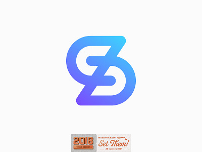 Socialz logo in LogoLounge 2018 Logo Trends abstract connection interaction communication social talk letter lettering monogram marketing management influencer service brand advertising socialize media digital symbol mark trustworthy sz s z zs