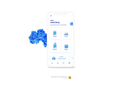 Laundry app uiux