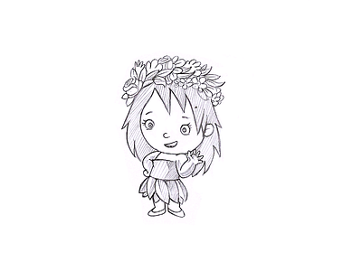 Cute Girl Sketch draw girl sketch hand concept pencil sketch sketch sketch design sketching