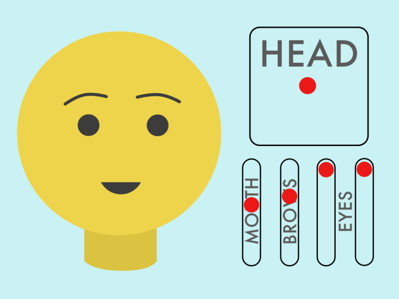 DUIK Bassel Connector Head Rig after effects animation character character animation duik duik bassel head mograph motion design motion graphics rig