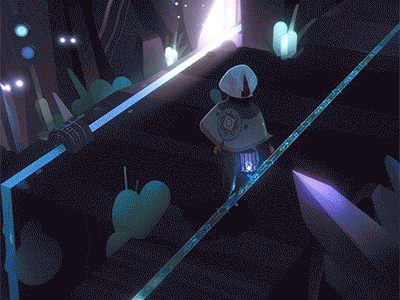 The Game That Never Was 2d 3d animation cel character game gif illustration motion graphics trailer