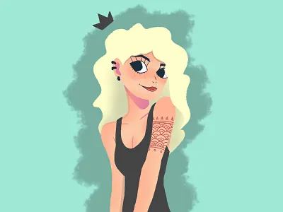 Christin character design design digital painting illustration painting photoshop