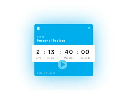 timer widget simple timer ui widget widgets