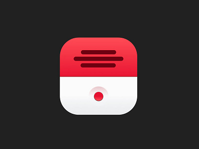 RECALL - App Icon app app icon button color icon icon design illustration ios logo sketch