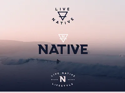 Native Brand Co branding identity logo typography