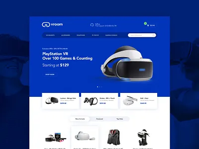 Vroom website design design future logo room ui virtual reality vr website