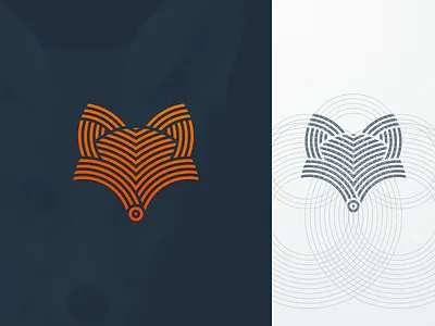 Fox artwork brand identity business card coreldraw creative forsale fox graphic design grid logo photoshop sketch