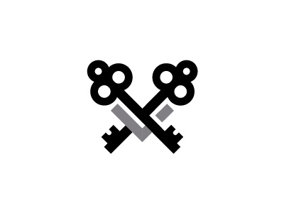 Keys apartment estate key keys logo property realty tick