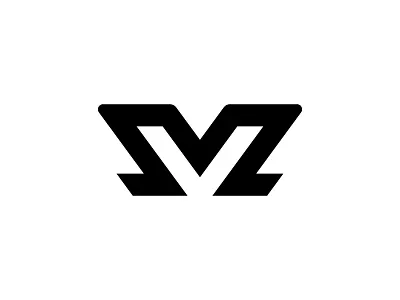MV Monogram brand branding flat icon identity logo logo design logotype symbol type typography vector