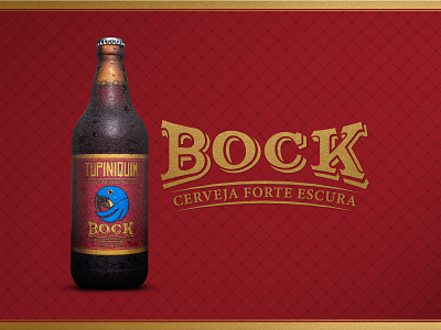 Cerveja Bock / Cervejaria Tupiniquim beer beer logo beer packaging bottle brewery indhed indhed beer label design logo design packaging packaging design