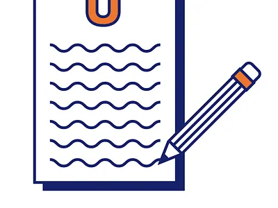 long winded college complementary cute drawing illustration infographic letter line pencil process university