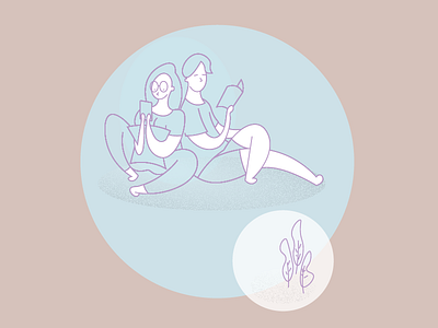 A Lazy Weekend design challenge drawing flat illustration illustration