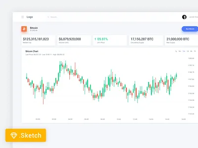 Crypto Exchange bitcoin bitcoin exchange blockchain crypto exchange freebie landing page material design table web