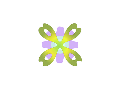 Gear Flower Icon icon design logo design