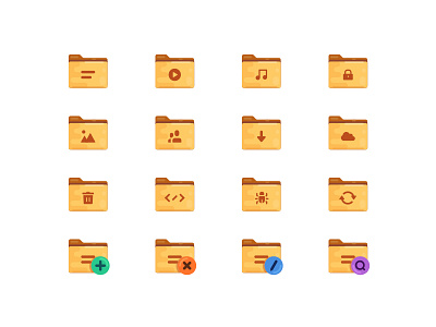 Folder icon ui design