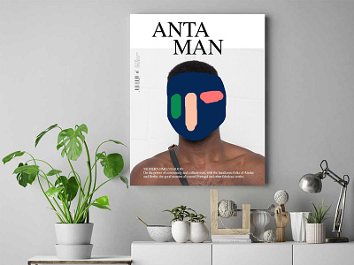 Julien Martin - Magazine Concept anta cover fashion graphic illustration magazine portret