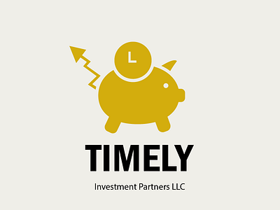 Timely Investment Logo investment logo logoclub logoinspiration logotype