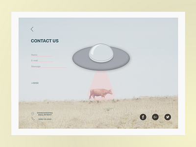 Daily UI #028 Contact Us 028 contactus dailyui dailyui028