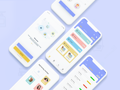 Kids App banking chores fun learning kids task ui ux