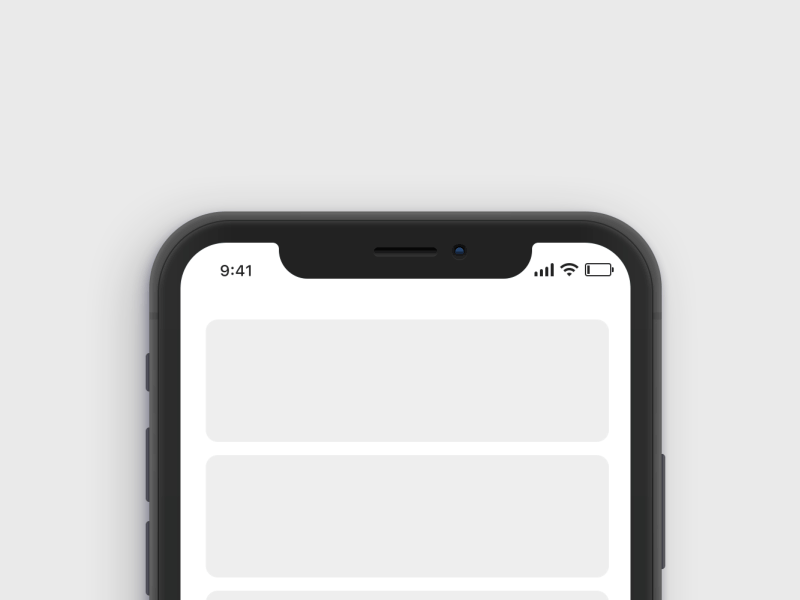 Status Update - Daily UI challenge 081 animation apple battery dailyui iphone iphone x micro interaction minimal motion status trending update