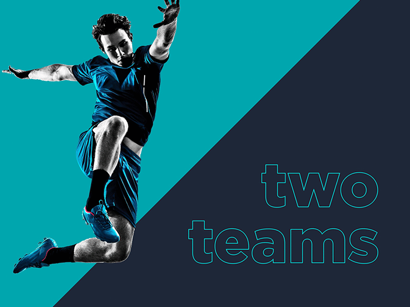 On Goal App Icon app blue football goal icon live minimal red soccer sport teams whistle