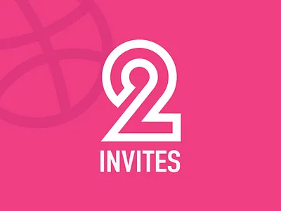 2 Dribbble Invites! 2 invites dribbble dribbble invites dribble invites invitation invites