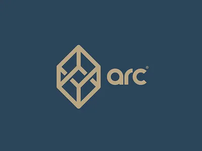 Arc Logo arc clean geometric logo logodesign minimal typography