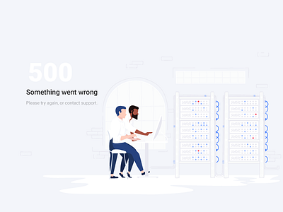 Error 500, Internal Server Error character error 500 illustration internal server error repair server web