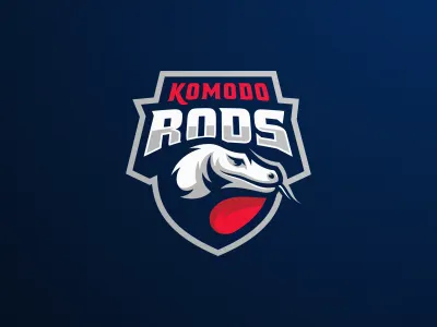 Komodo bold brand esports komodo logo logodesign mark masculine professional sport sports strong