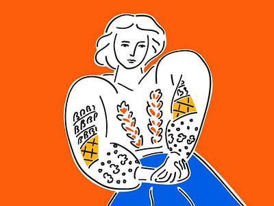 La Blouse roumaine💙 artwork drawing henrimatisse illust illustration lablouseroumaine matisse muse pendrawing