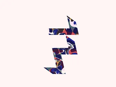 F! 36daysoftype collage f minneapolis minnesota negative space shift type