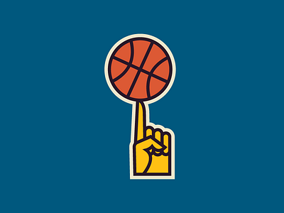 Ball out! ball basketball design game illustration logo points score spin stickers