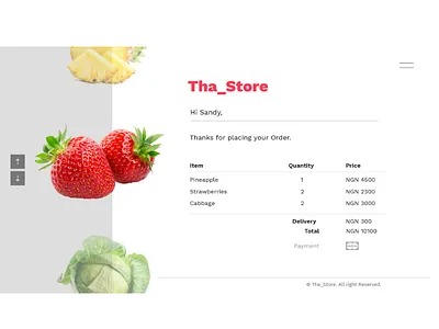 Email Receipt UI app ui cart daily ui design ecommerce email email receipt slider ui ui challenge ui design ux