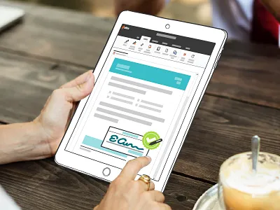 Digital Signatures Tablet digital illustration interface laptop macbook photography tablet user interface vector