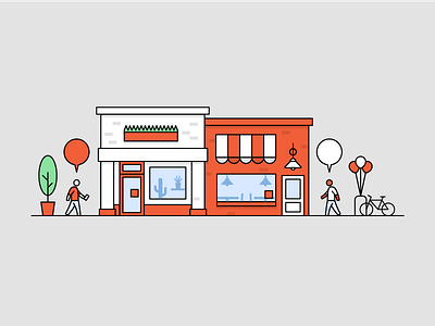 Small Business Storefronts bricks facades storefronts