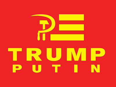 Trump x Putin 🖕🏽 art branding design graphics logo politics