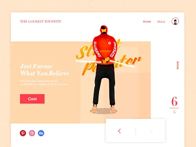 Just Pursue What U Believe animation dashboard design drawing icon illustration interface logo page ui web website