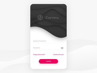 Cortex Mobile Ui cortex emotiv headset mobile product ui