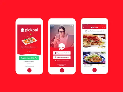 Food App 2018 app food ui ux