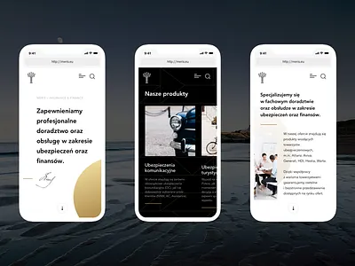 Meris Refreshed LP – responsive business finances landingpage mobile onepage responsive ui ux website