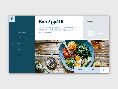 Daily UI - Day 021 albania app dailyui flat design food website ios landing page minimal ui ux web