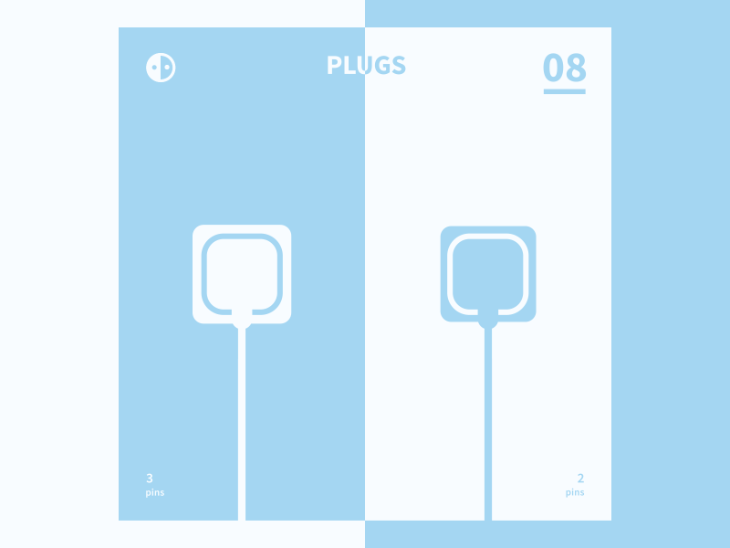 Plugs | China vs Japan animation design illustration infographic minimal motion vector