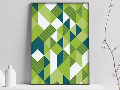 Abstract - 003 abstract colorful design geometric interior minilamistic poster print wallart