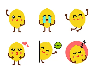 Lemon emoji bag bag emoji