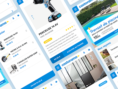 Castorama - Responsive app castorama mobil responsive web