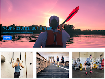 Fitness Dribbble concept designer exercise fitness landing page layout pictures summer web designer website