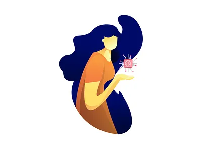 Intelligent Artifacts artifacts character digital gradient illustration intelligent