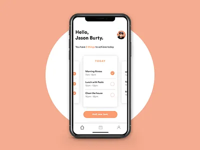 Todo app app daily design mobile todo ui